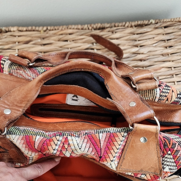 Ixchel triangle huipil diaper bag - Picture 11 of 16